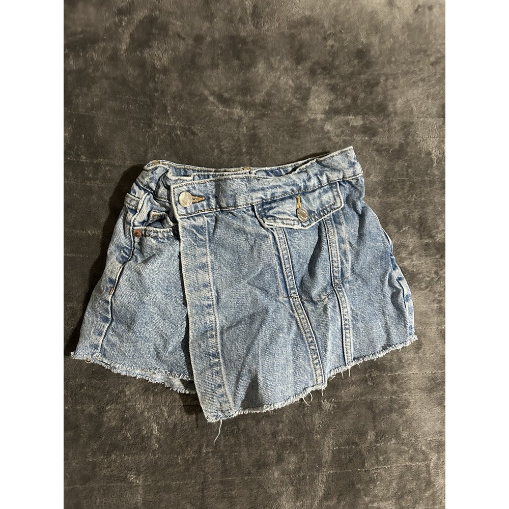 Zara Girls Denim Skorts 7y